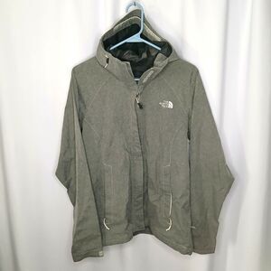 The North Face Hyvent 2.5l Jacket Rain Wind Coat Toggle Tow Pockets Hood Med